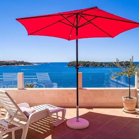 Lovro - One Bedroom With Terrace And Sea View 2 Dubrownik